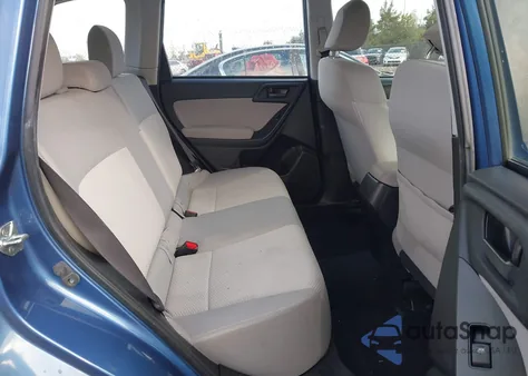 2015 Subaru Forester 2.5I z USA, uszkodzony, nr VIN JF2SJABC0FH499462